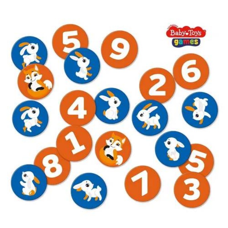 Игра настольная "Смелые зайцы" Baby Toys Gаmes 04262