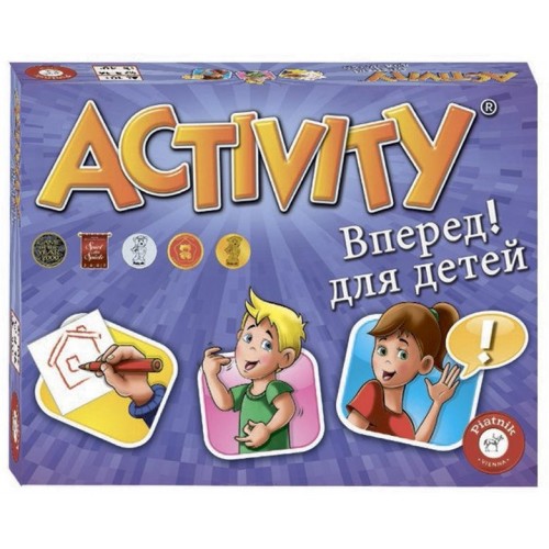 Настольная игра: Активити Вперед (детская версия), арт.