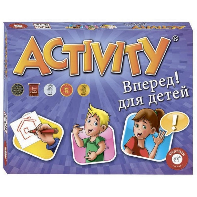 Настольная игра: Активити Вперед (детская версия), арт.