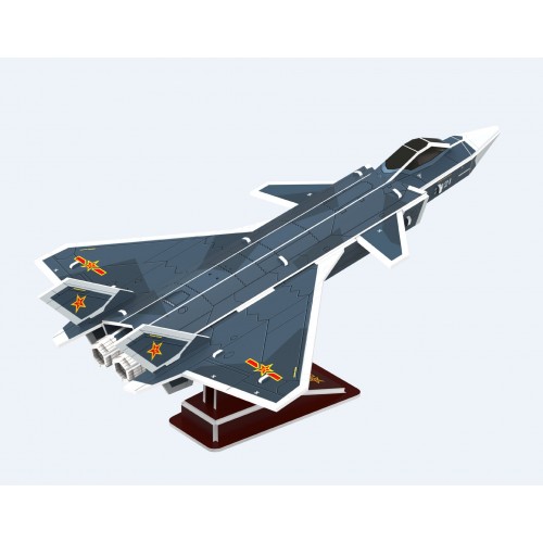 Набор 3D пазлов "Сделай сам", LX220 (Истребитель)