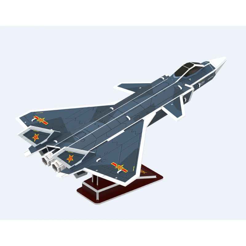 Набор 3D пазлов "Сделай сам", LX220 (Истребитель)