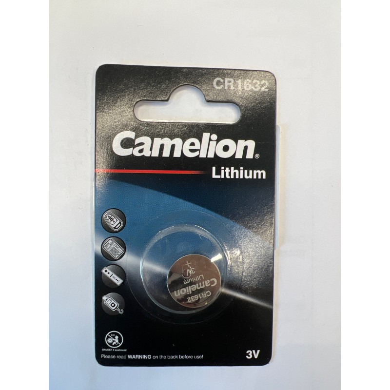 Батарейка, CAMELION, CR1632-BP1, Lithium Battery, CR1632, 3V, 120 mAh, 1 шт.
