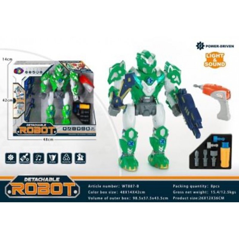 Интерактивный робот DIY Wantai Kids, WT887-B