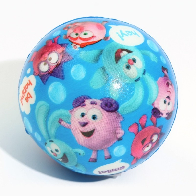 Мягкий мяч СМЕШАРИКИ "Друзья" 6 см, микс   4700926