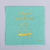 Салфетки "С днём рождения", тортик 20 шт, золотое тиснение, 25*25см 7911867