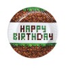 Набор бумажной посуды "Happy birthday!", 6 тарелок, 6 стаканов   6923712
