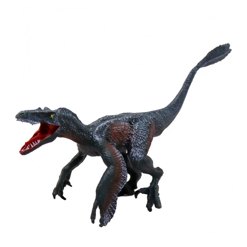 Funky Toys FT02204097 Фигурка динозавр Пернатый велоцираптор темно-синий