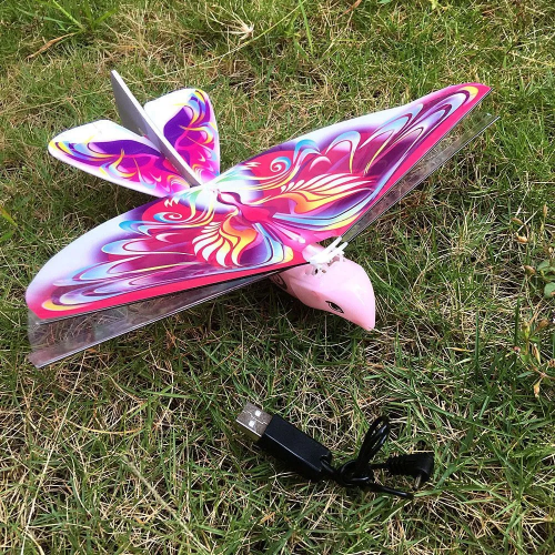 Птица "Space Bird", JJ13001 (розовый)