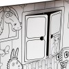 Дом из картона "Дом-раскраска" набор для творчества, Синий трактор 7087794