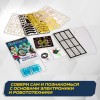 ЭВРИКИ Электронный конструктор "Робот", 14 в 1, работает от солнечной батареи № SL-0043 1250594