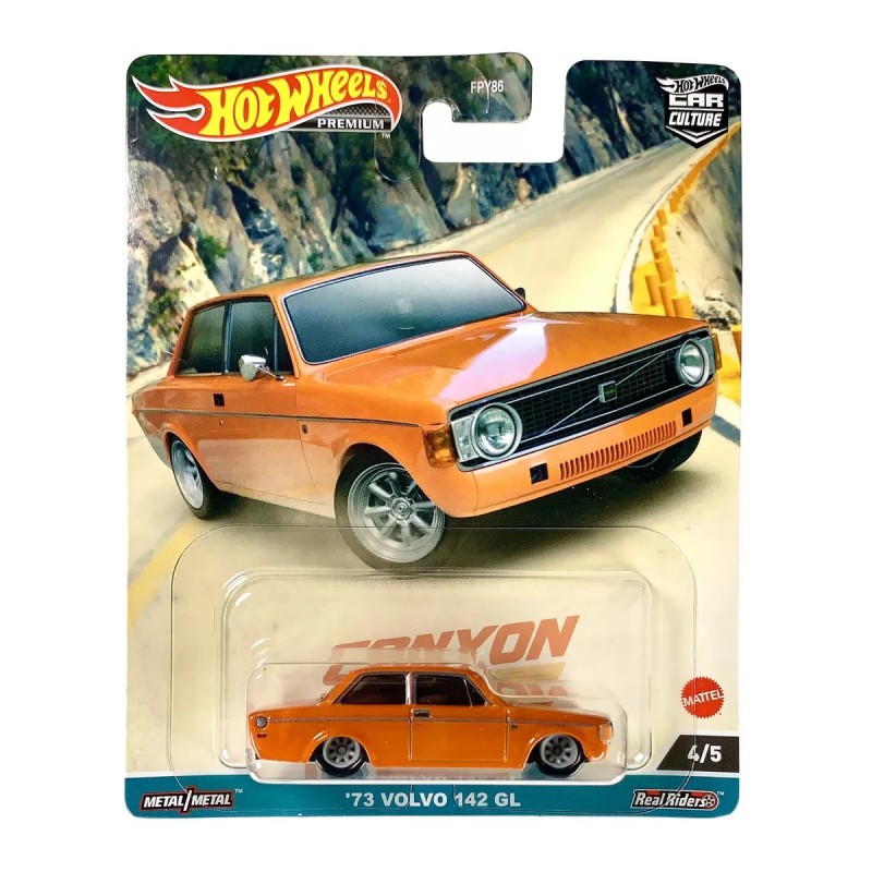 Hot Wheels Premium Car culture Ford Sierra 87 и Volvo 142 GL 73