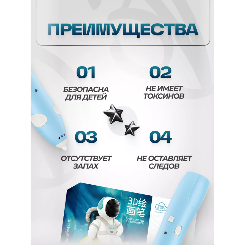 3D ручка Tuosiqi, 66-33A