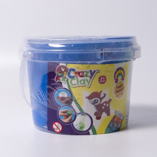 Глина для лепки Crazy Clay, 502-1B (Синий)