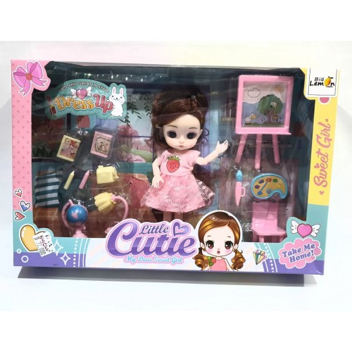 Набор куклы художница Cutie