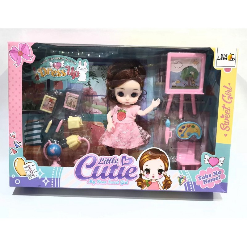 Набор куклы художница Cutie