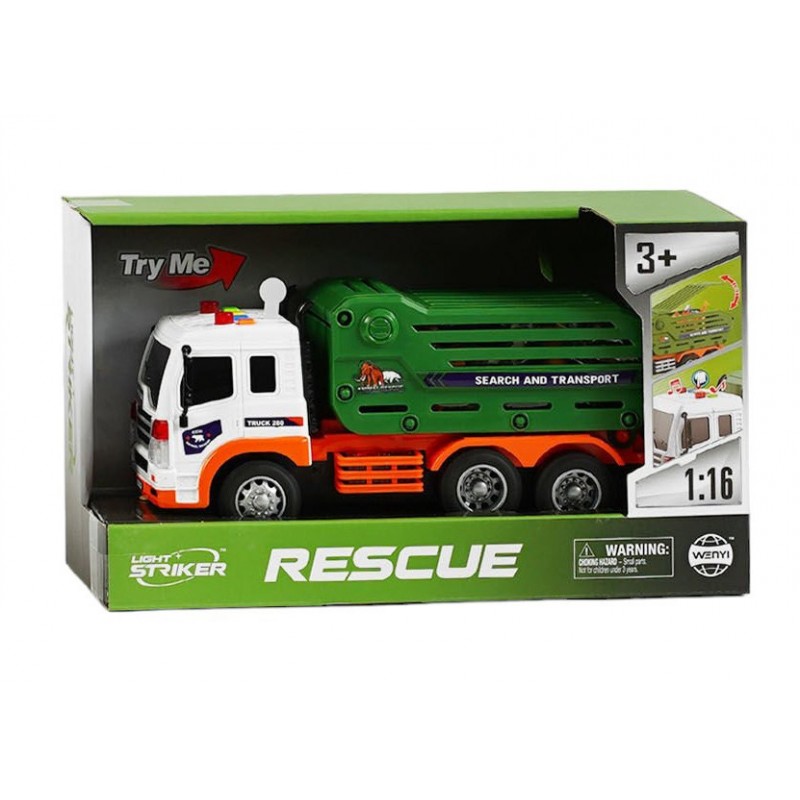 Грузовик с животными WY280B 1:16