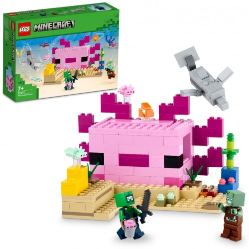 Lego 21247 Minecraft Дом Аксолотля
