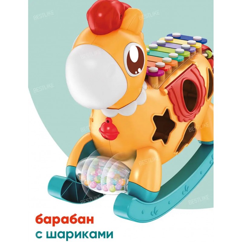 Развивающая игрушка лошадка HE8038