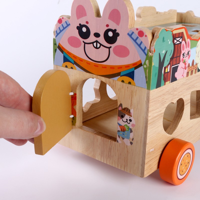 Сортер на колесах Животные Farm smart car