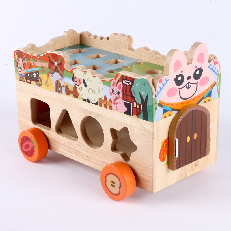 Сортер на колесах Животные Farm smart car