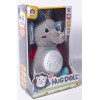Музыкальный плюшевые ночник-игрушка, слон, 988-34