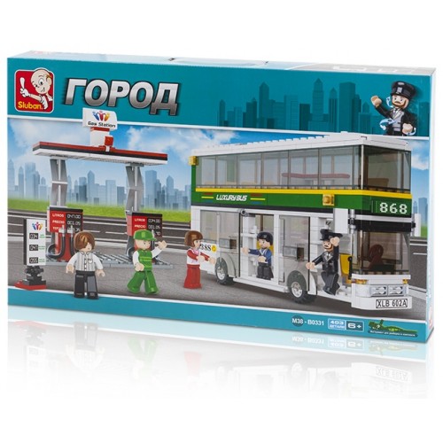 Конструктор "Город: Автобус", 465 деталей