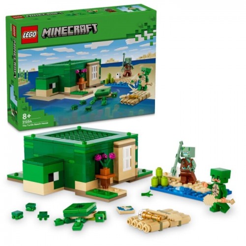 Lego 21254 Minecraft Пляжный дом черепахи
