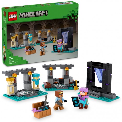 Lego 21252 Minecraft Оружейная палата