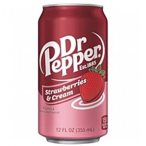 Напиток Dr Pepper Strawberry & Cream 355 ml