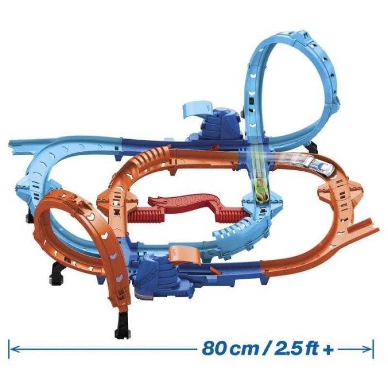 HXR71 HW ТРЕК HOT WHEELS ULTRA HOTS BLAST LAUNCH FACE-OFF