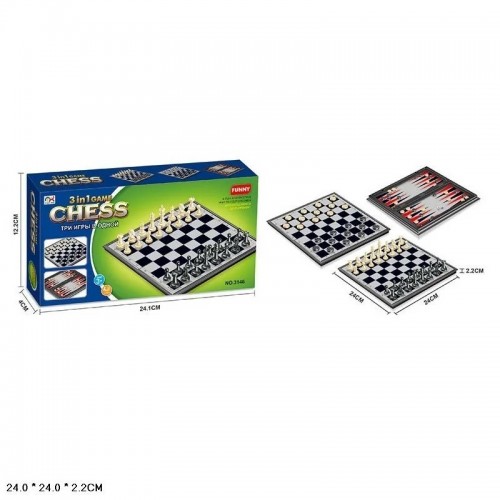 Настольная игра CHESS 3в1 3+ 3142