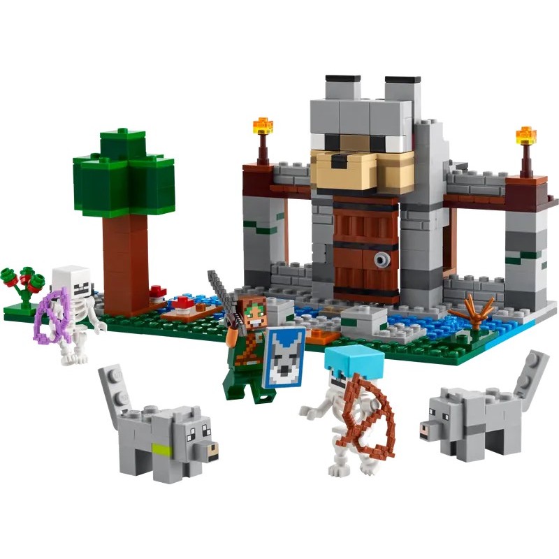 Lego 21261 Minecraft Волчья крепость