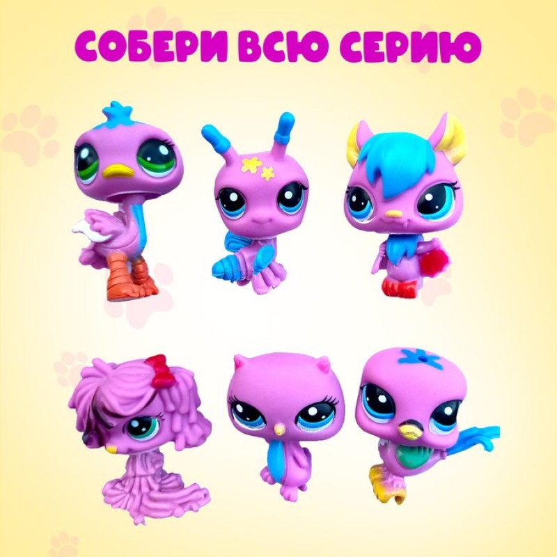 HAPPY VALLEY Игрушка-сюрприз "Crazy Pets" с наклейками   7462795