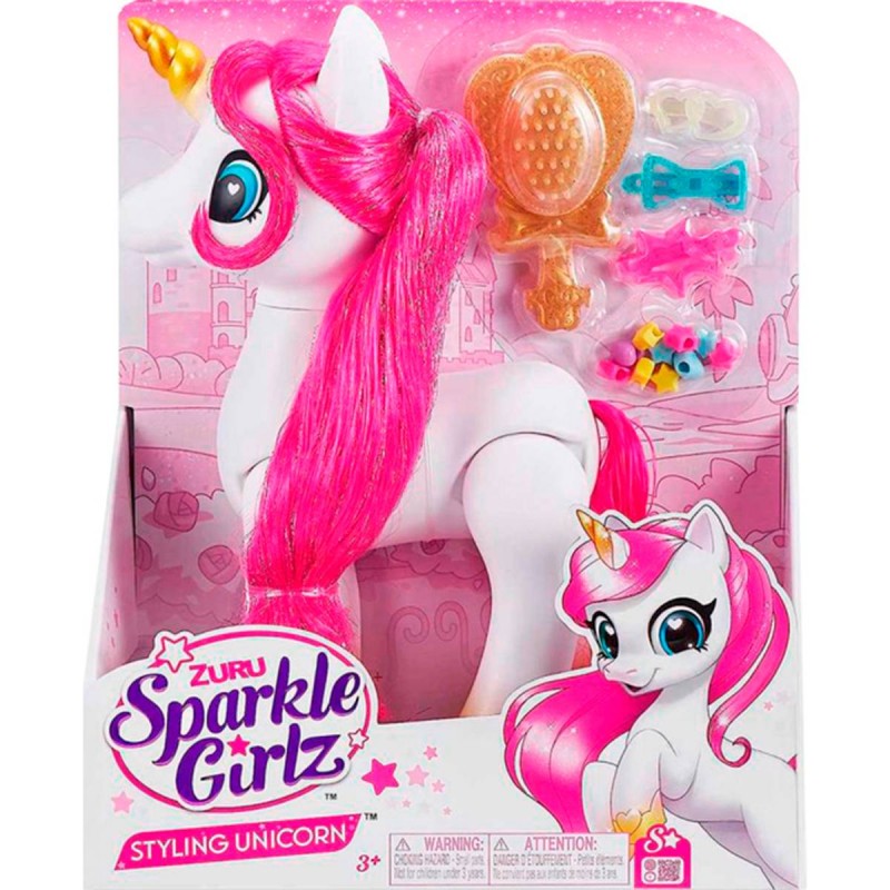 Игровой набор ZURU Sparkle Girlz "Единорог с роскошной гривой" в асс.
