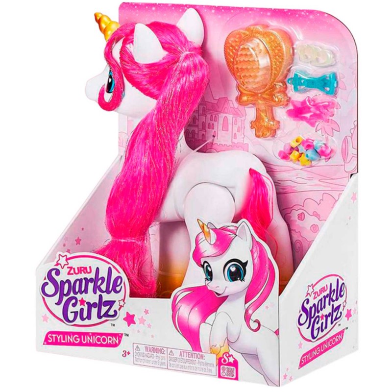 Игровой набор ZURU Sparkle Girlz "Единорог с роскошной гривой" в асс.