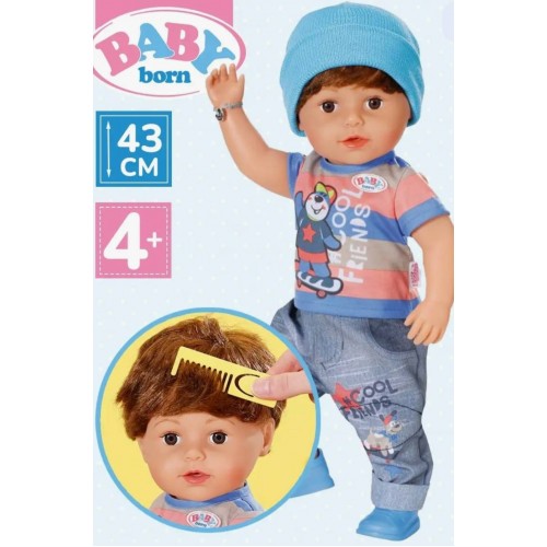 Игрушка BABY born Кукла Братик 2022, 43 см, кор.