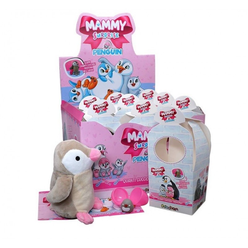 Игрушка Милая мама: Сюрпризы-пингвинята, дисплей-бокс 9 шт