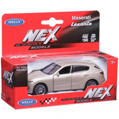 Машинка WELLY 1:38 Maserati Levante, пруж. мех., цвет в асс.