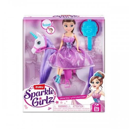 Игровой набор ZURU Sparkle Girlz "Принцесса и единорог"