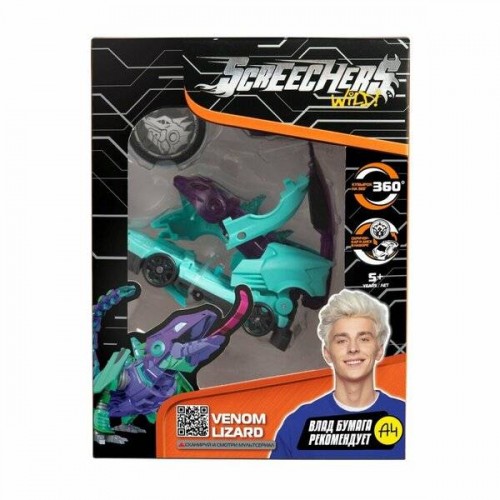 Дикие Скричеры 39862 Игр.Наб. Веном Лизард L1. ТМ Screechers Wild