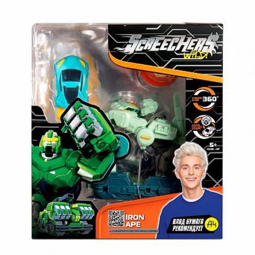 Дикие Скричеры 39863 Игр.Наб. Айрон Эйп L2. ТМ Screechers Wild