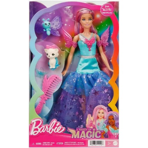 JCW48 BRB НАБОР КУКЛА BARBIE С 2 ПИТОМЦАМИ A TOUCH OF MAGIC