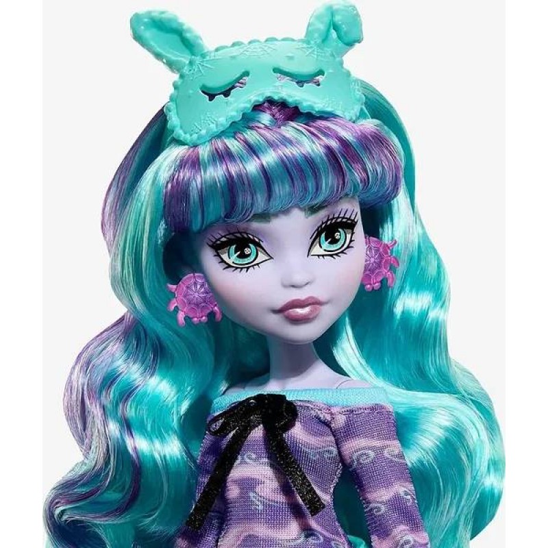 HLP87 MH КУКЛА КОЛЛЕКЦИОННАЯ MONSTER HIGH ТВАЙЛА ПИЖАМНАЯ ВЕЧЕРИНКА