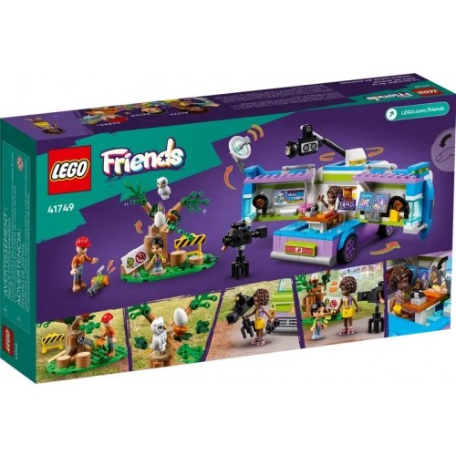 Lego 41749 Подружки Автомобиль съемочной группы