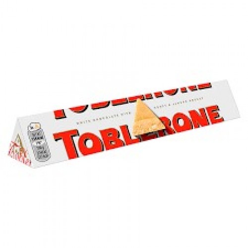 Шоколад Toblerone белый с медово-миндальной нугой 100 г