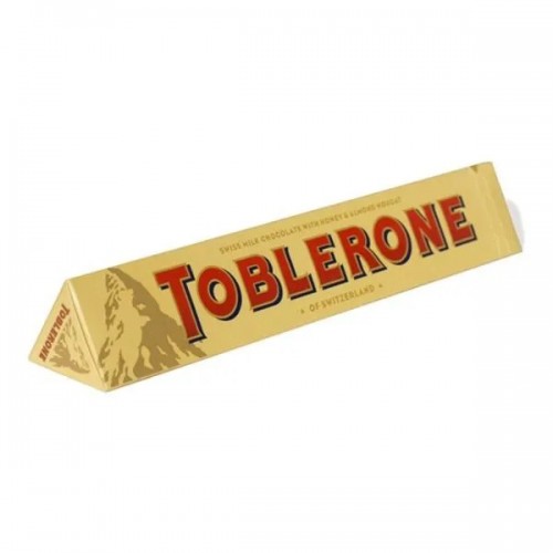 Шоколад Toblerone молочный с медово-миндальной нугой 100 г